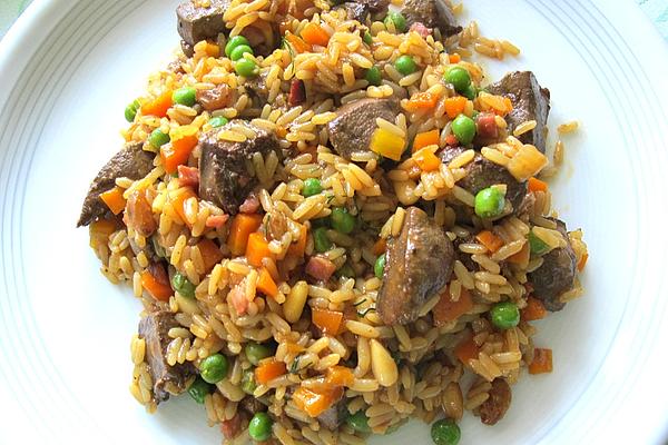 Pilaf with Wild Liver