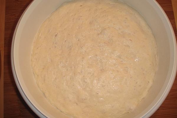 Pizza Dough with Little Yeast