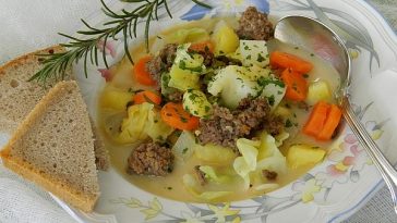 Vegetable Stew with Cabanossi