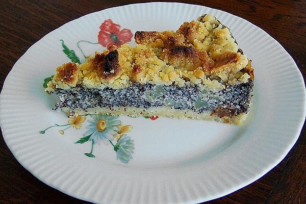 Poppy Seed Cake with Pears