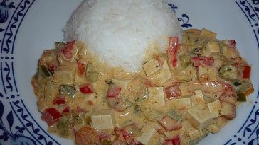 Teriyaki Roasted Vegetables with Smoked Tofu