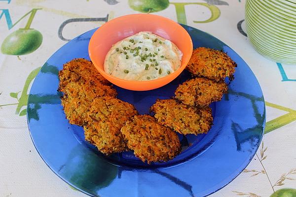 Quinoa and Carrot Fritters