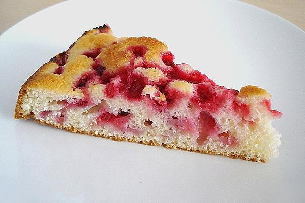 Red Currant Sheet Cake