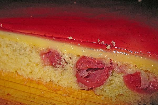 Red Snow White Cake