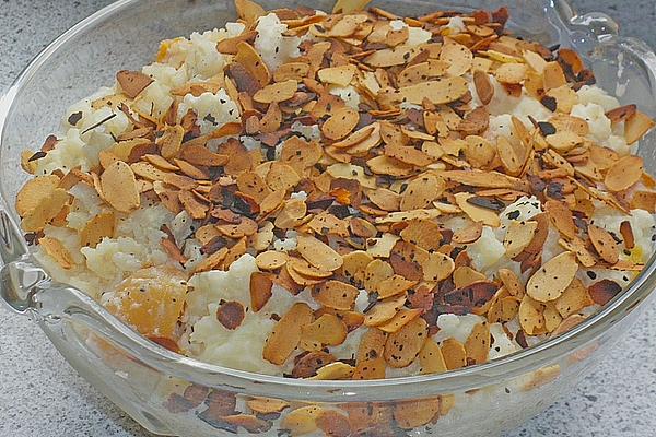 Rice Pudding with Dried Fruit