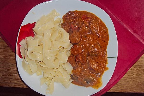 Rustic Sausage Goulash