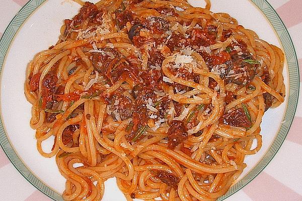 SABO – Spaghetti Con Pomodori, Olive El Tart