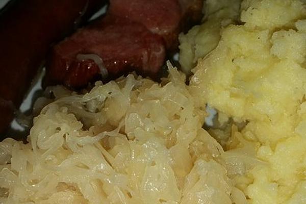 Sauerkraut with Smoked Pork and Sausages