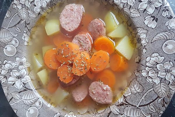 Simple Carrot and Potato Soup