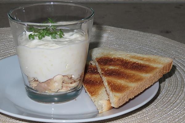Smoked Trout with Apple and Horseradish Sauce
