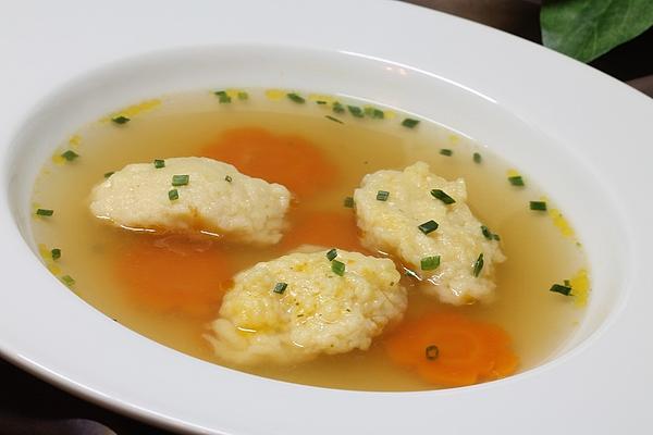 Soup Deposit – Butter Dumplings