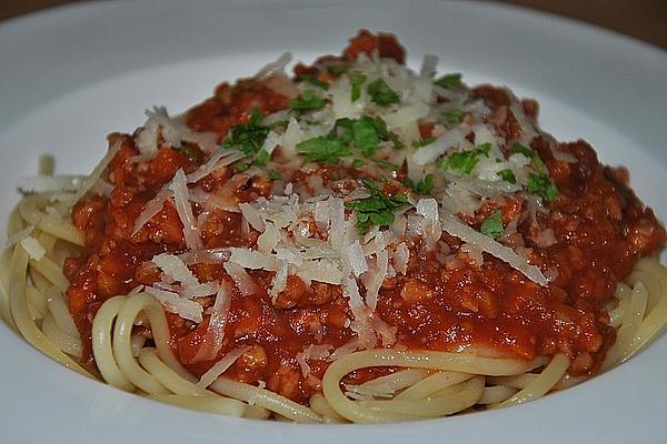 Spaghetti Bolognese Style