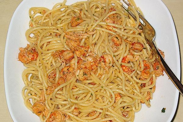 Spaghetti with Crab Meat