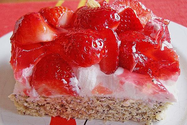 Strawberry Poppy Seed Cake