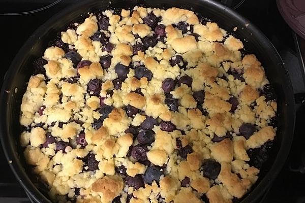 Super Juicy Blueberry Pie, Not That Sweet
