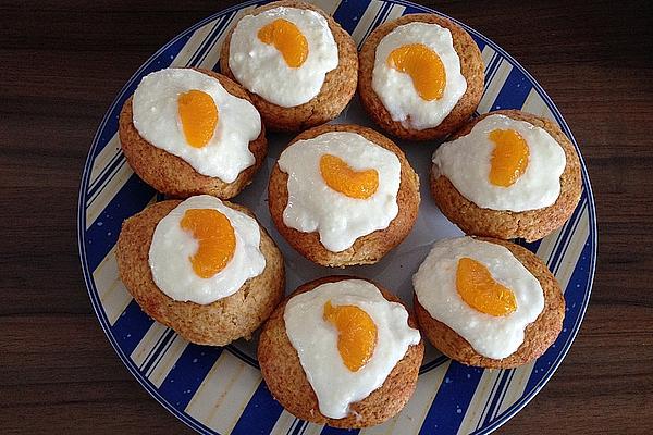 Tangerine and Mascarpone Muffins with Coconut