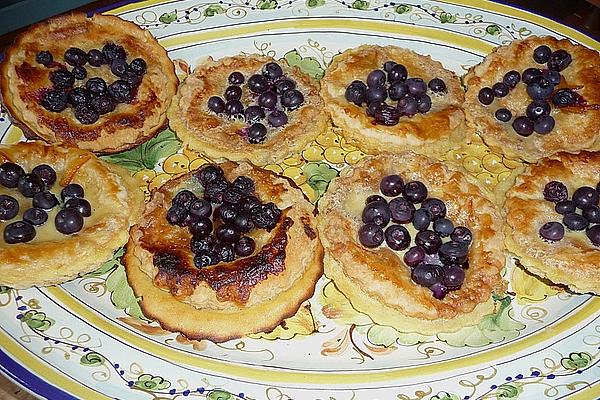 Tartlets with Blueberries