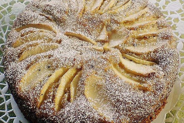 Vanilla – Almond Cake with Apple