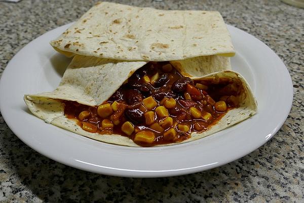 Vegetarian Mexican Wraps
