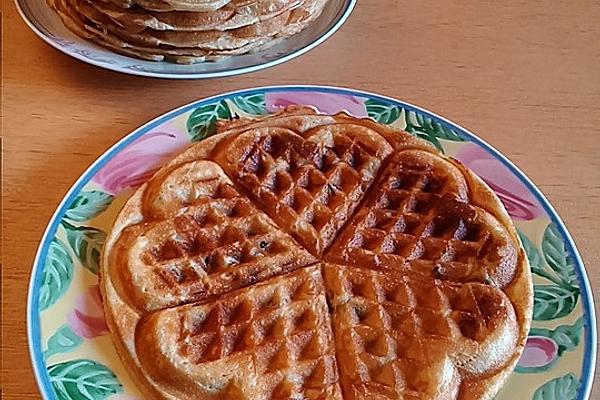 Waffles Without Milk, Wheat and Sugar