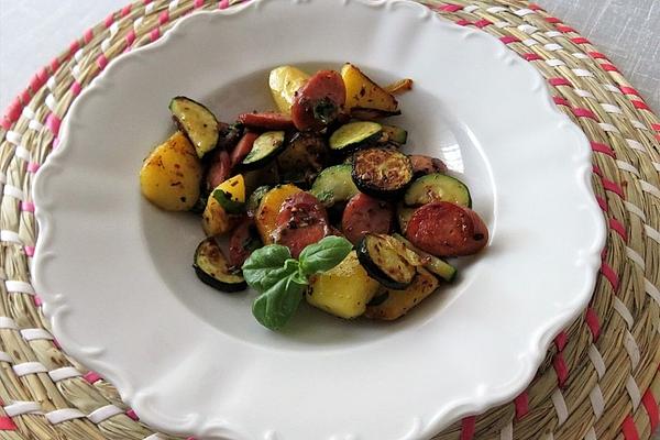 Zucchini – Potatoes – Pan
