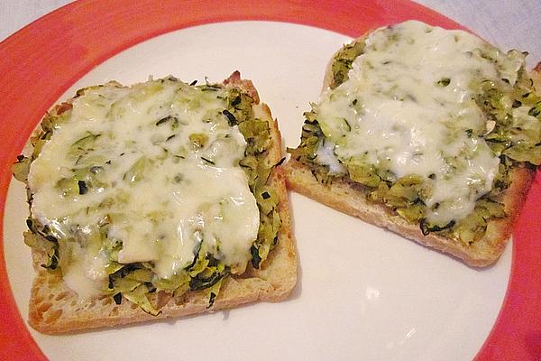 Zucchini – Toast