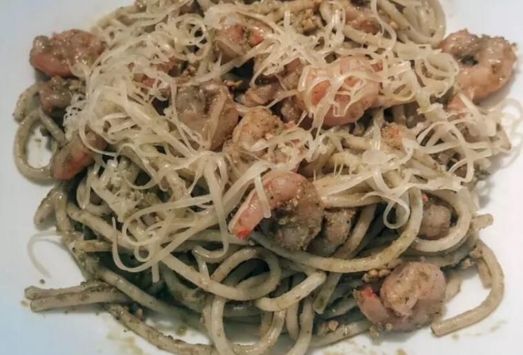 Pesto Shrimp Pasta Recipe