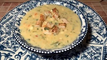 Cheese Soup Of Swabian