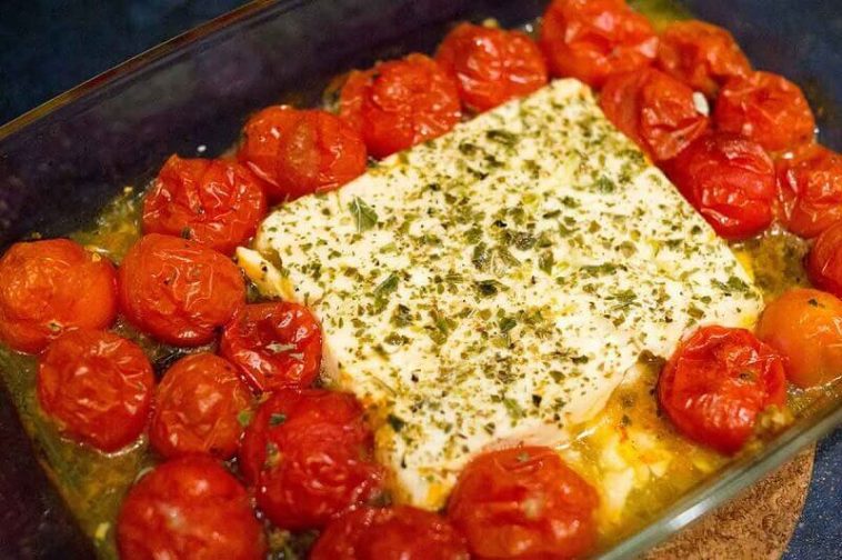 Baked Feta Cheese Pasta