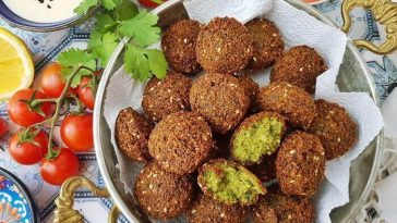 Quick Falafel with Chickweed